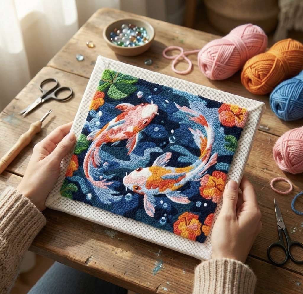 «Рибки» Набір для килимової вишивки