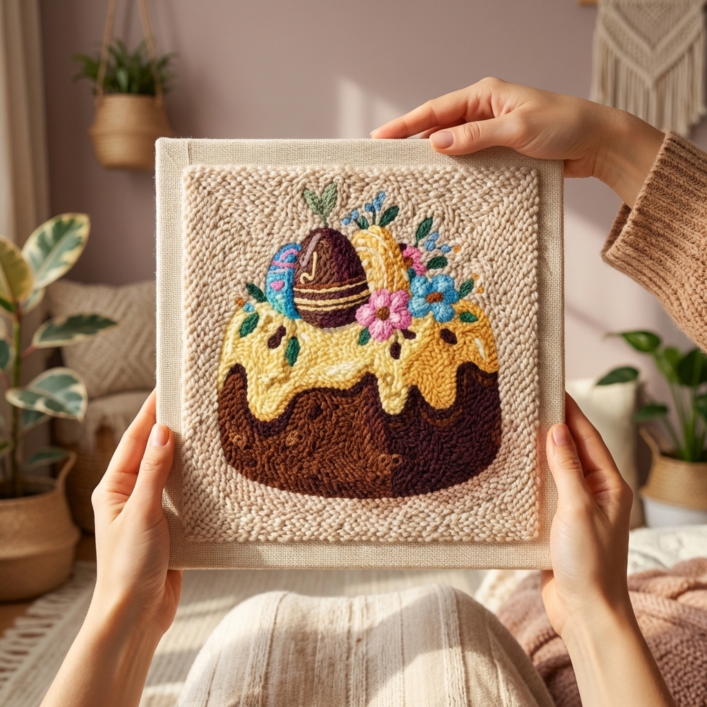 «Великодня паска» Набір для килимової вишивки