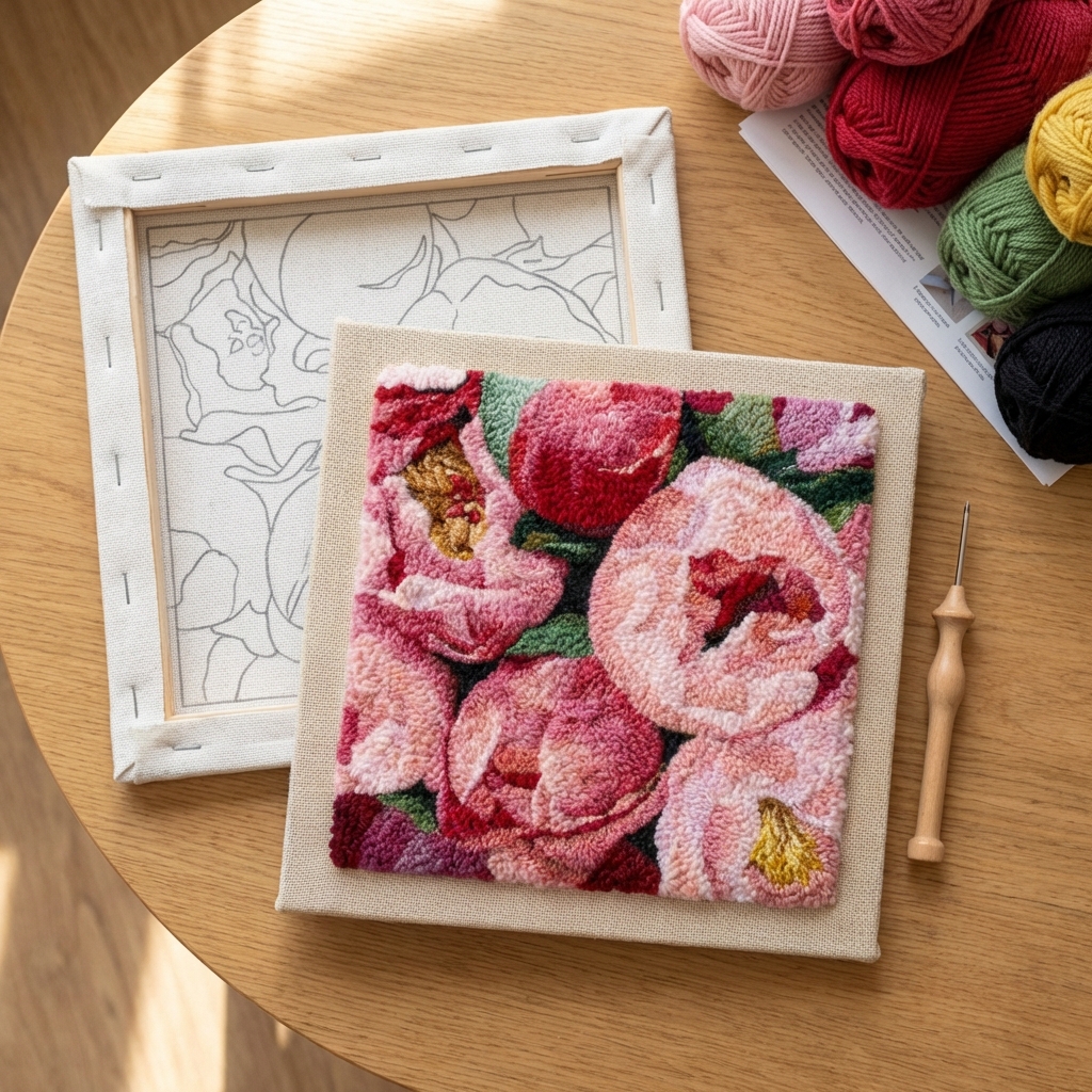 «Тюльпани» Набір для килимової вишивки