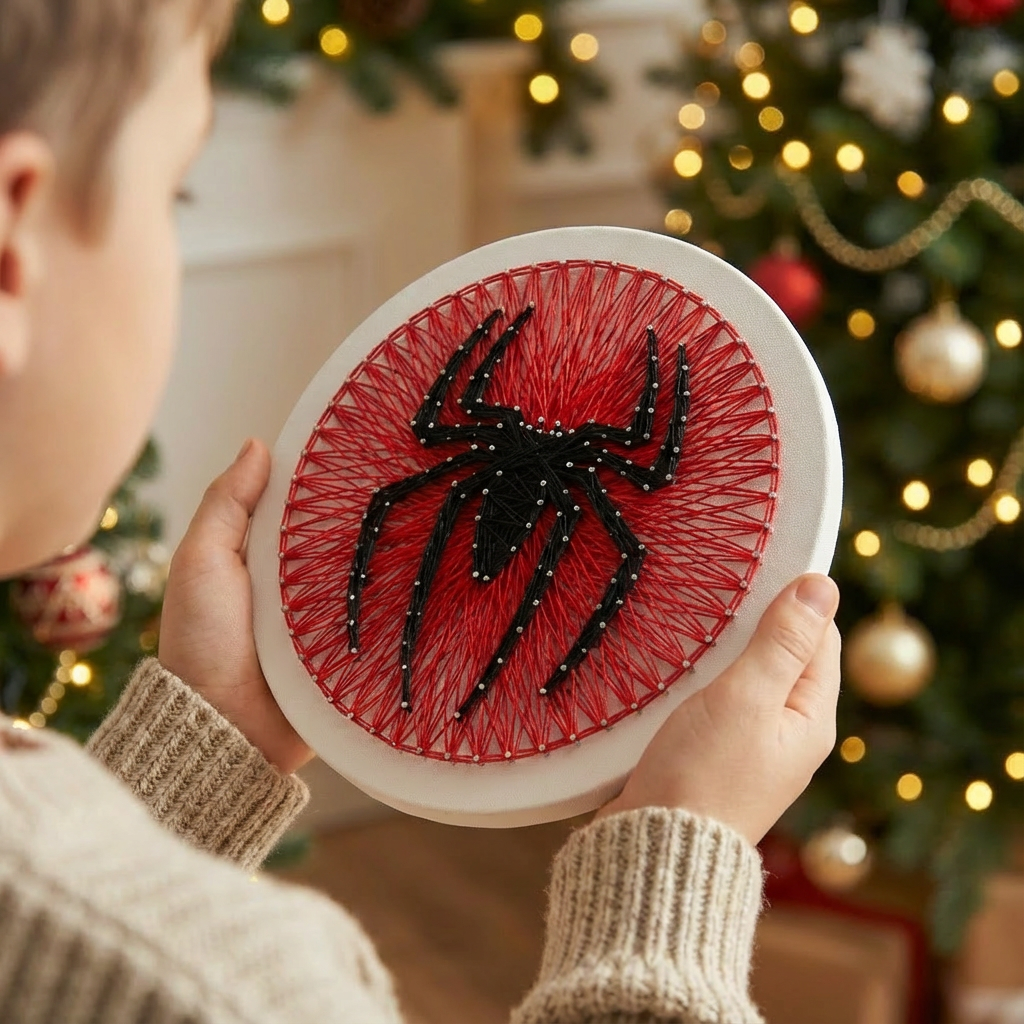 «Супергерой Павук» Набір для картини ниткою