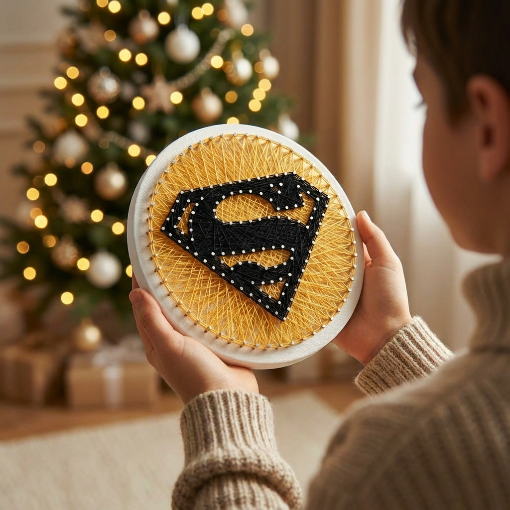 «Супермен» Набір для картини ниткою