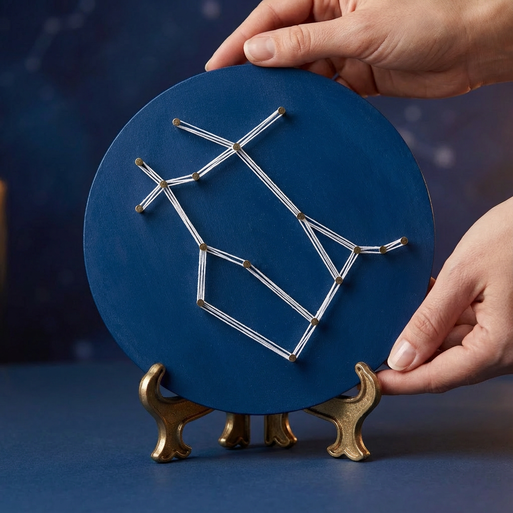 «Сузірʼя Близнюки» Набір для картини ниткою