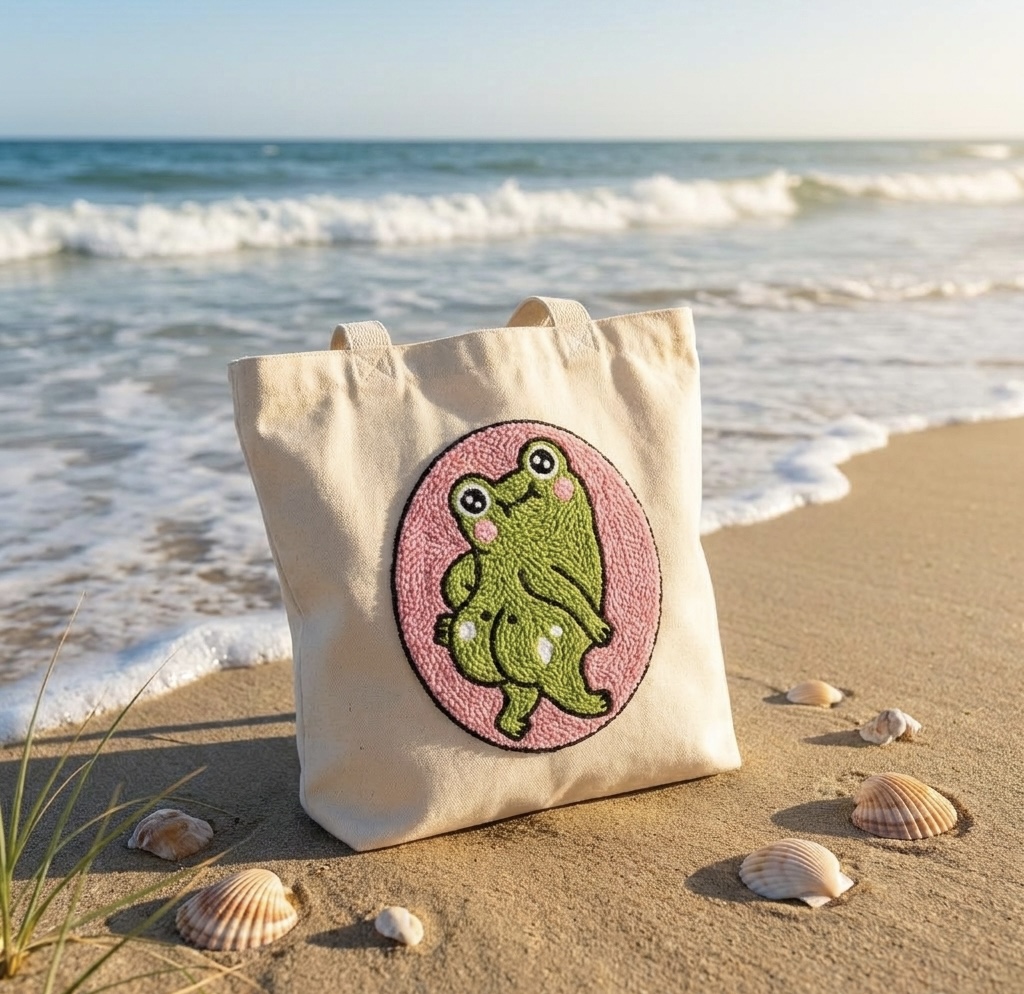 «Жабеня» Набір для шопера в техніці килимової вишивки