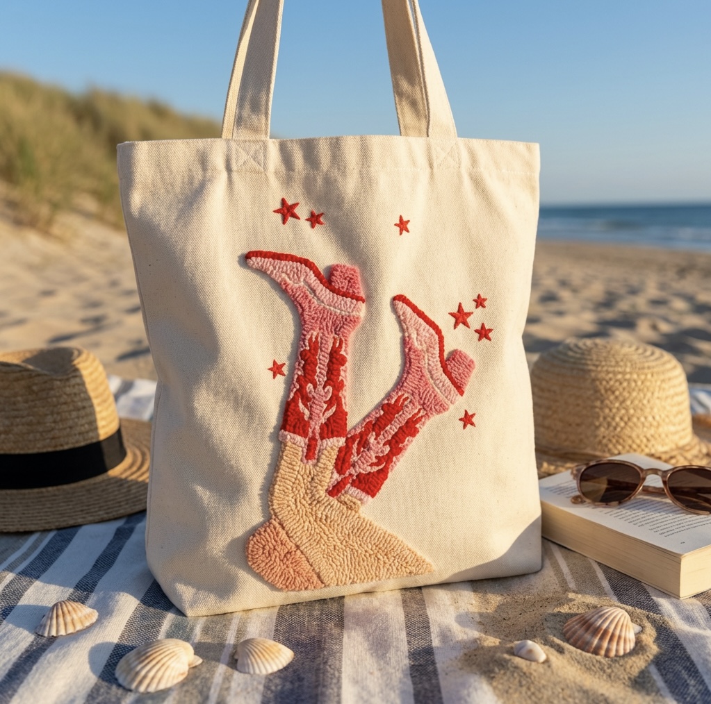 «Ковбойка» Набір для шопера в техніці килимової вишивки