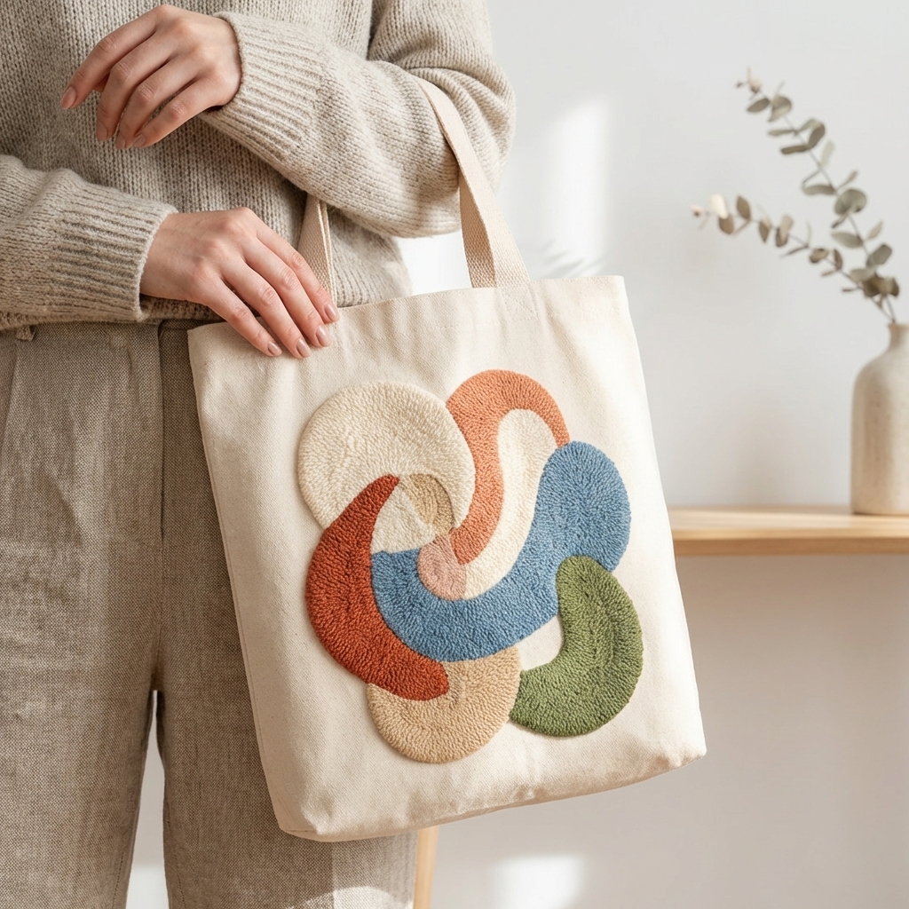 «Фарби» Набір для шопера в техніці килимової вишивки