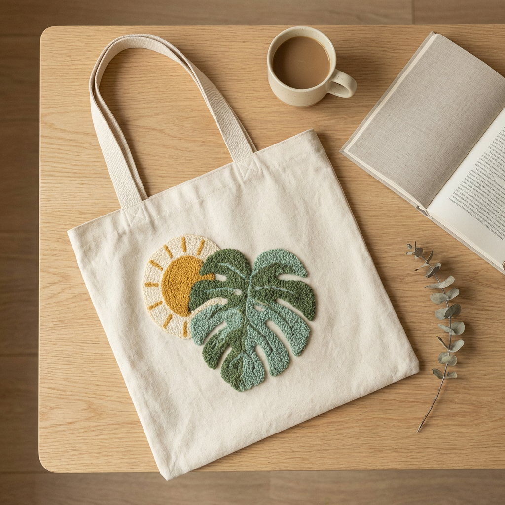 «Літо» Набір для шопера в техніці килимової вишивки