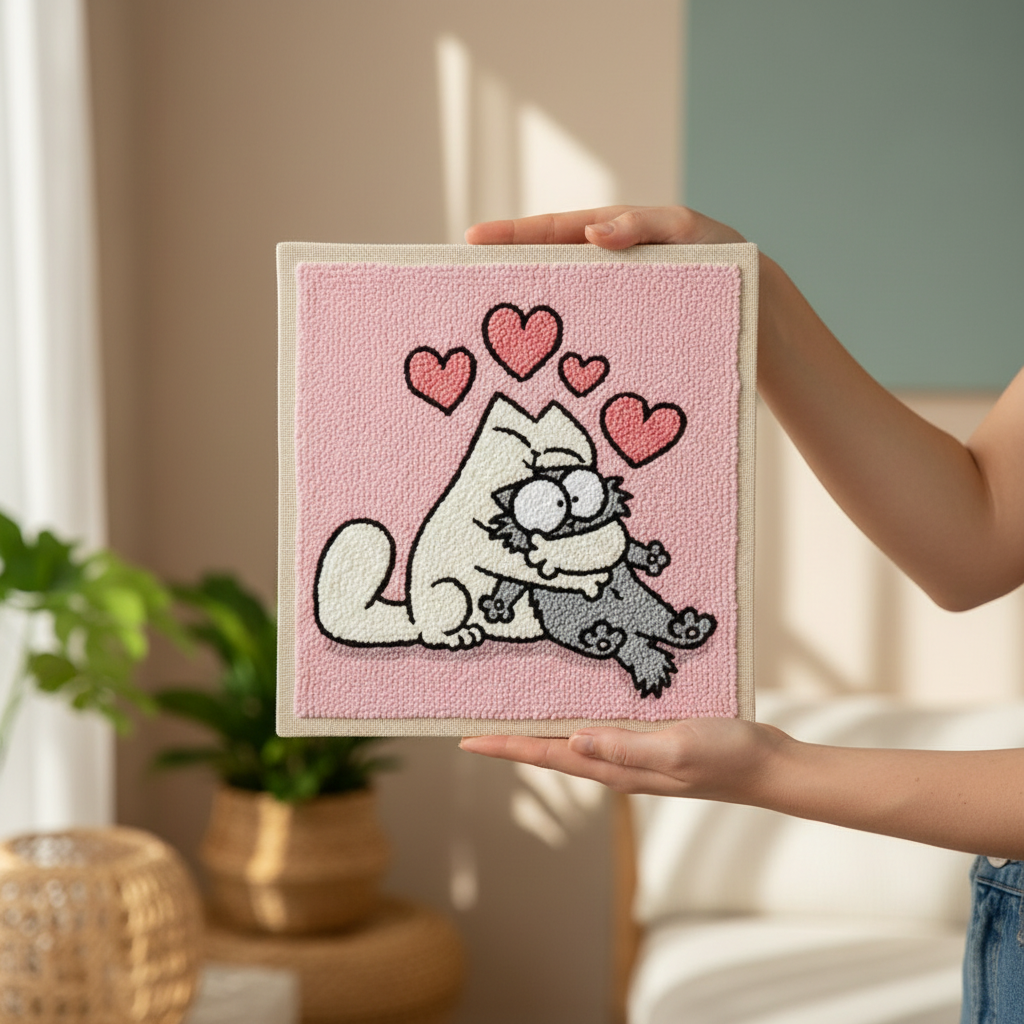 «Ідеальна пара» Набір для килимкової вишивки