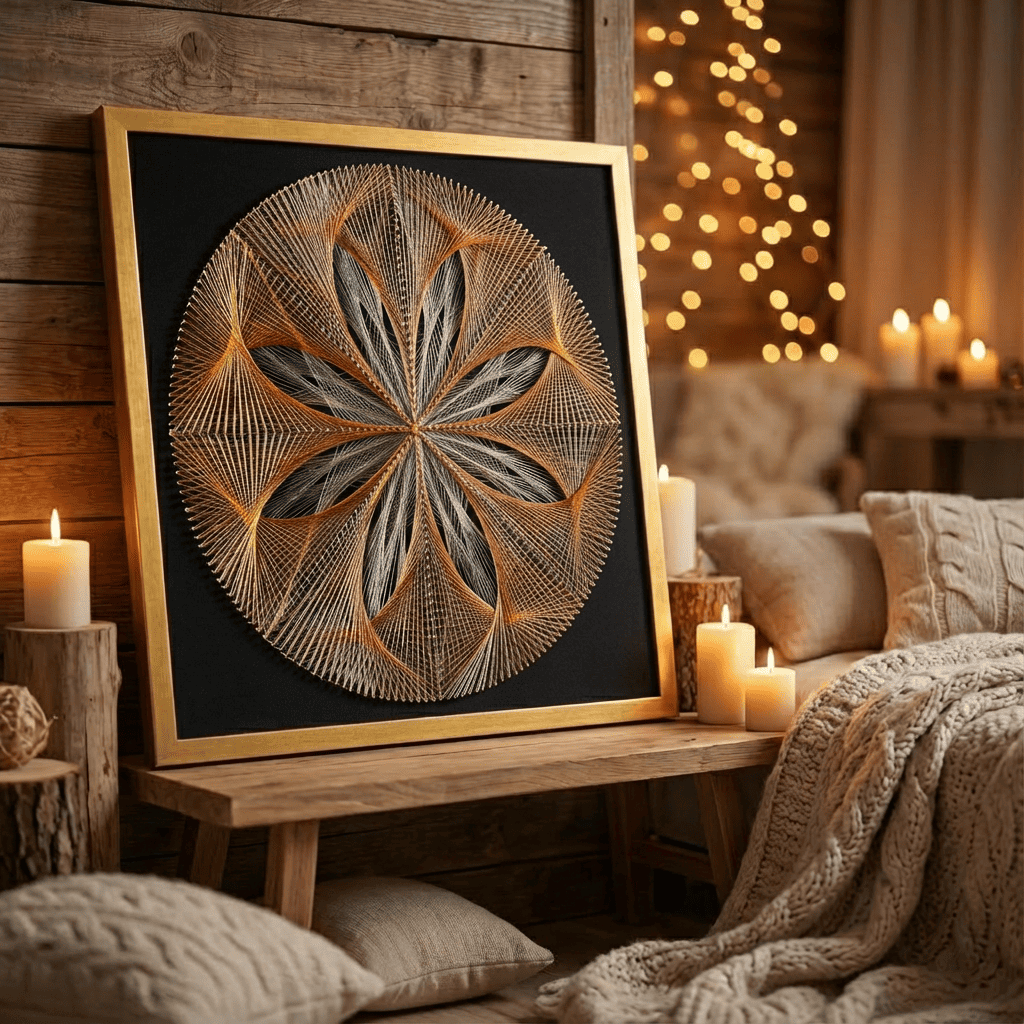 Набір String Art "Flower dreams" розмір 50х50 см
