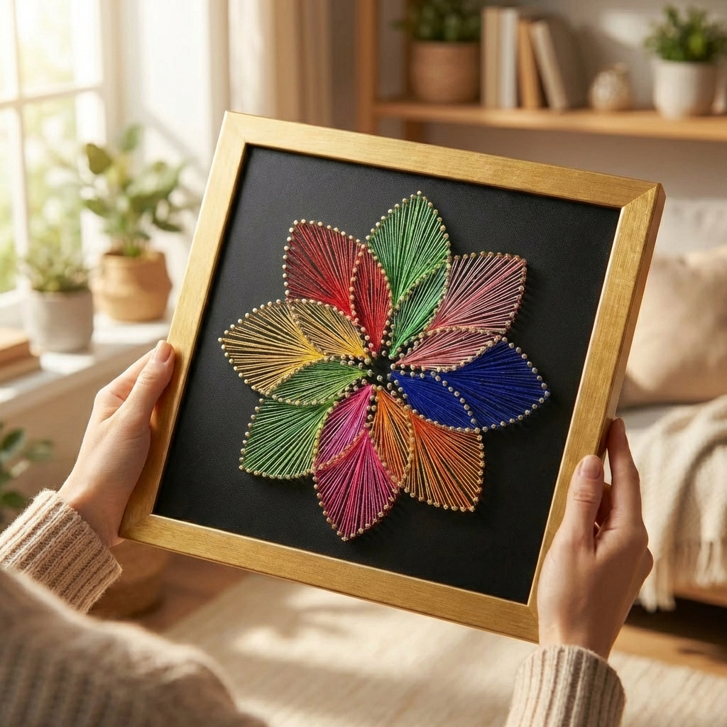 Набір String Art "Веселка" розмір 30х30