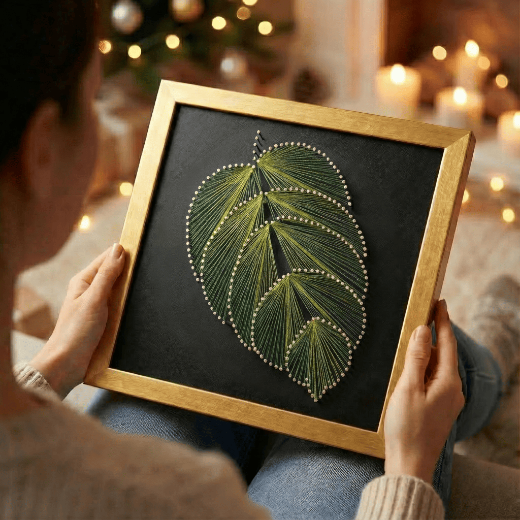 Набір String Art "Leaf" розмір 30х30 см