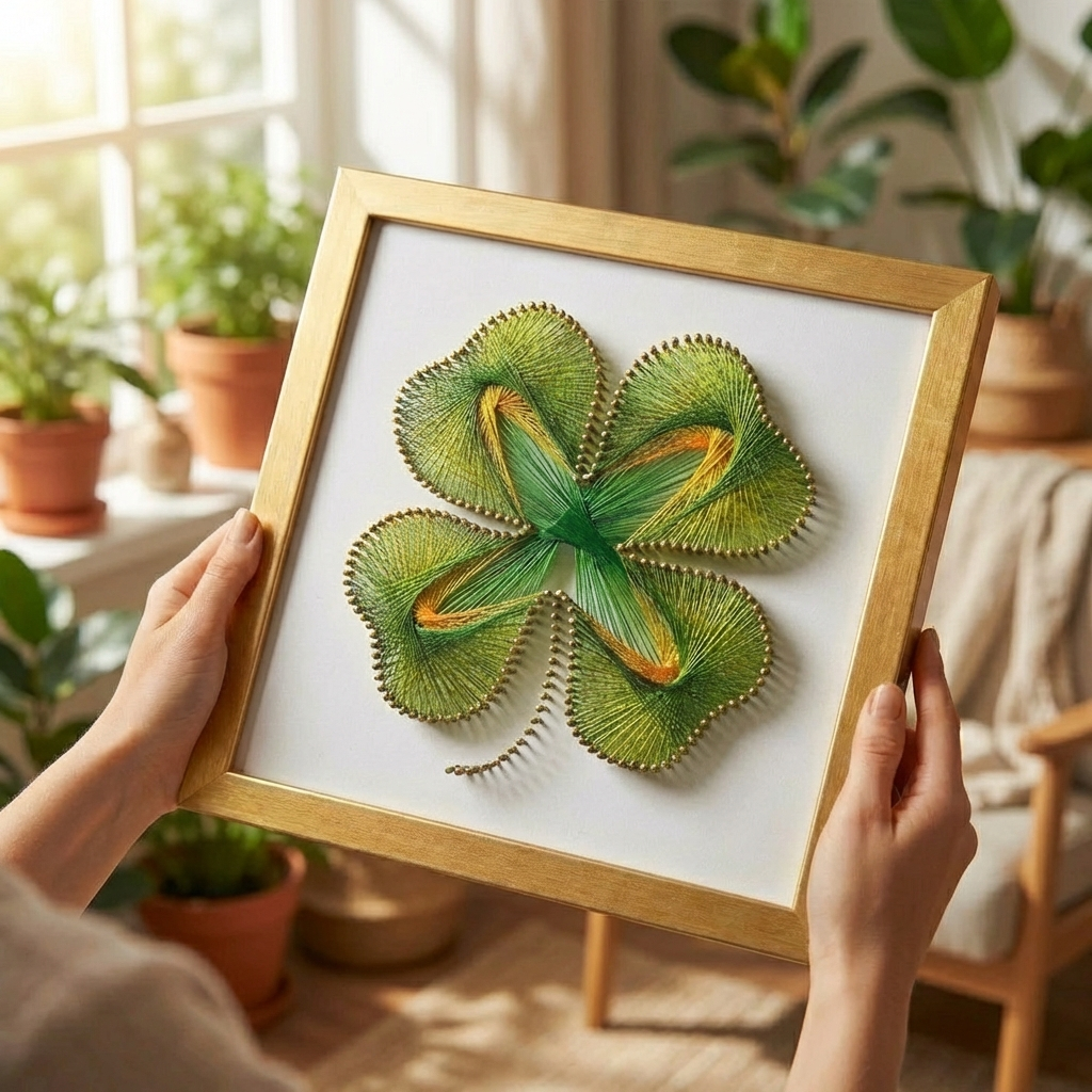 Набір String Art "Clover" розмір 30х30 см