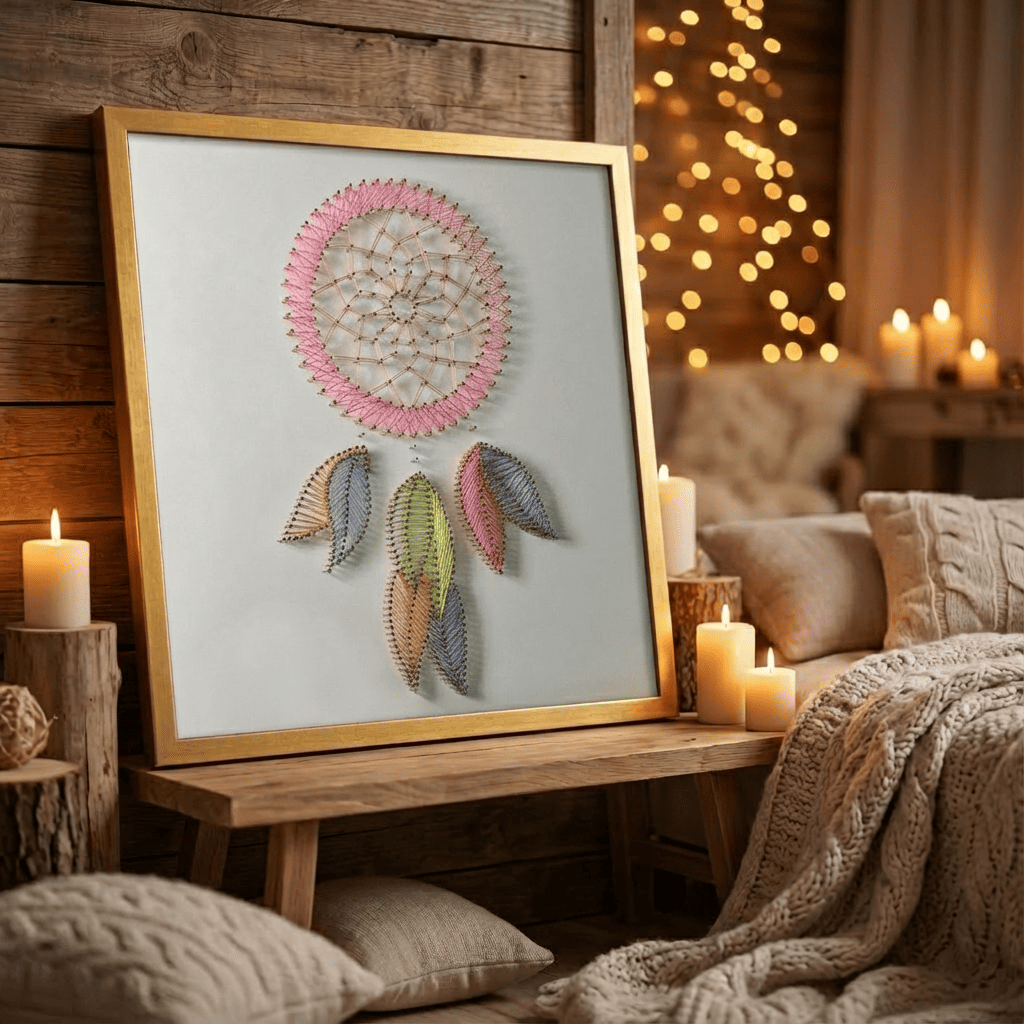 Набір String Art "Dream Catcher" розмір 50х50