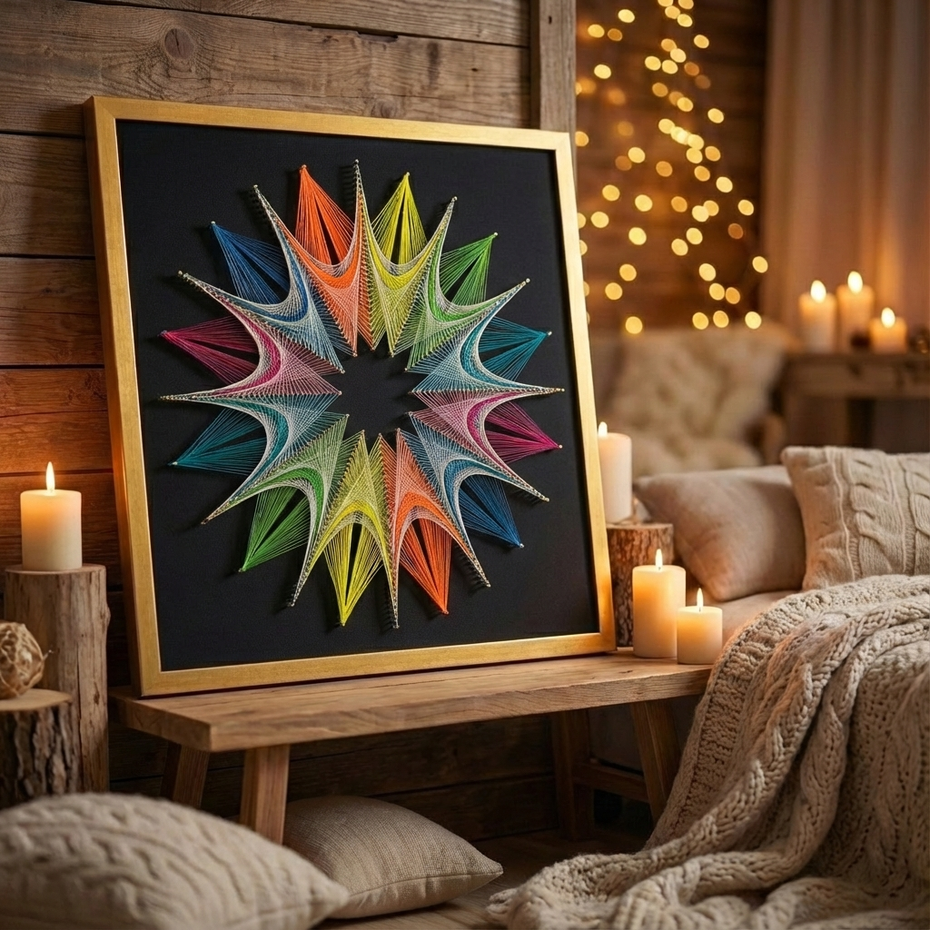 Набір String Art "Sunny" розмір 50х50 см