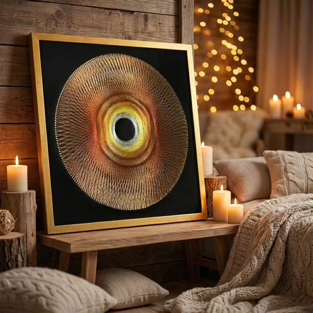 Набір String Art "Sunset" розмір 50х50 см