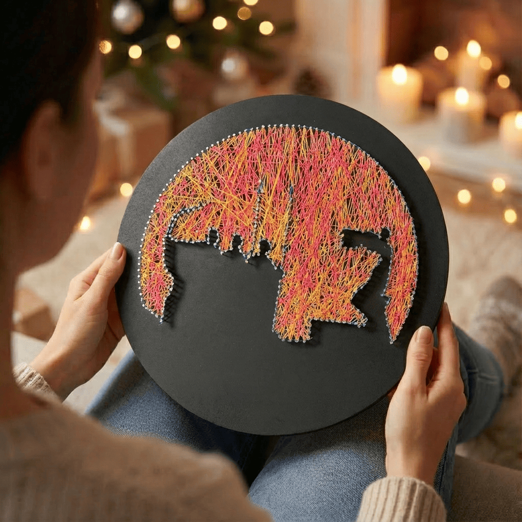 Набір String Art "Kyiv" розмір 30 см