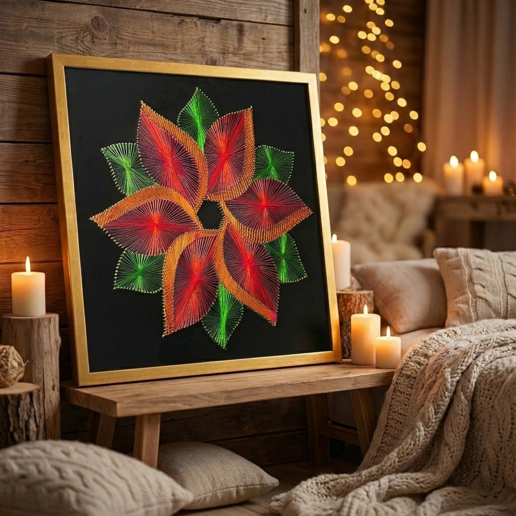 Набір String Art "Sunflower" розмір 50х50 см