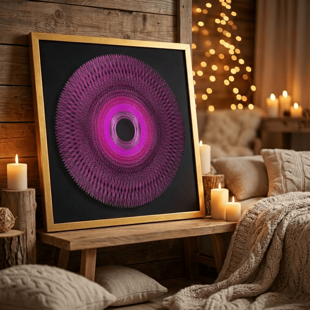 Набір String Art "Sunset" розмір 50х50 см