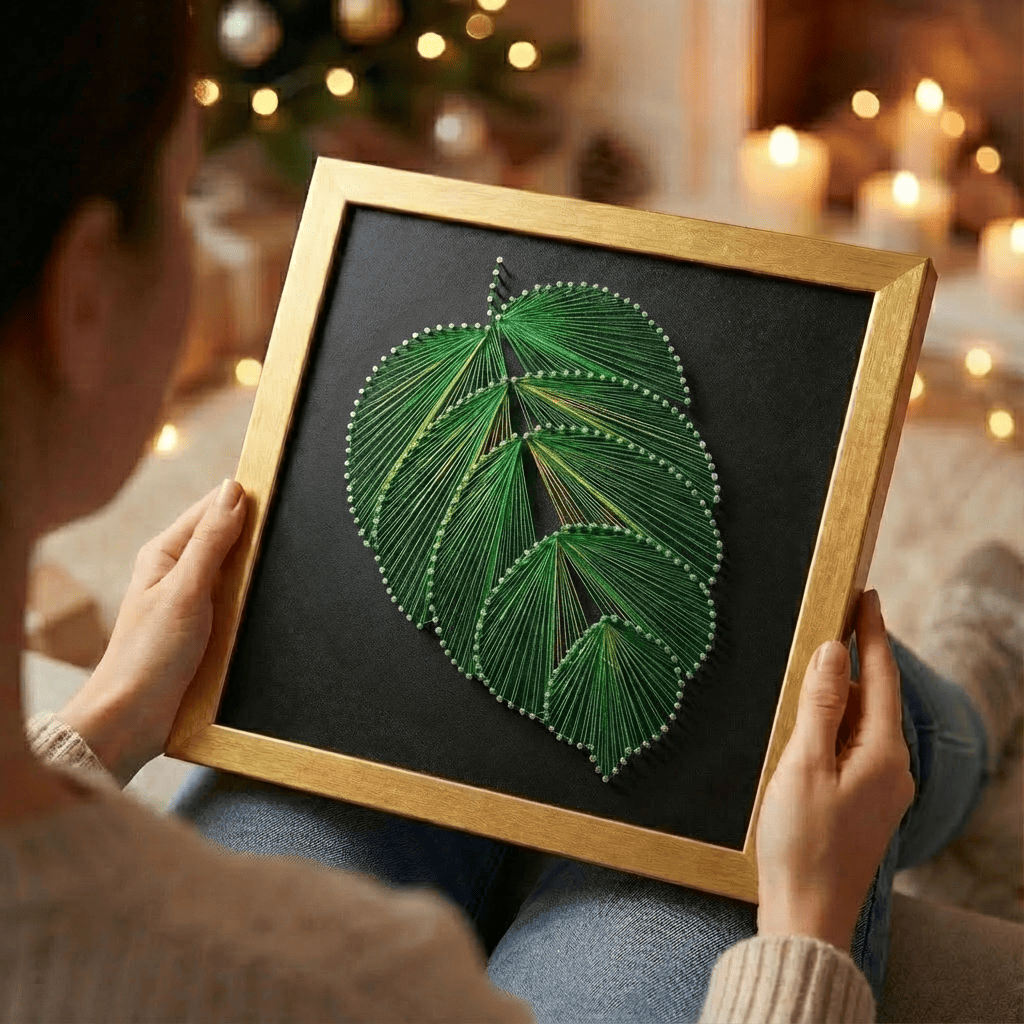 Набір String Art "Leaf" розмір 30х30 см