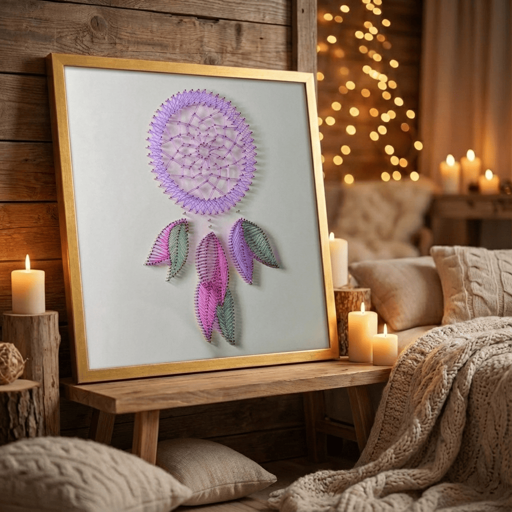 Набір String Art "Dream Catcher" розмір 50х50