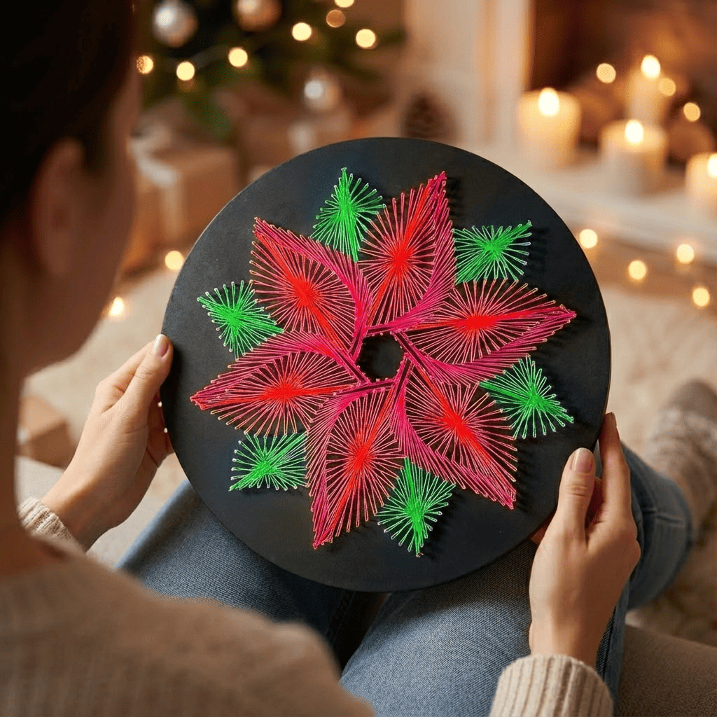 Набір String Art "Sunflower" розмір 30 см