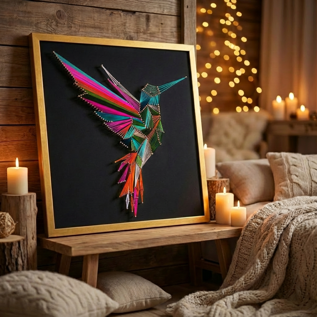 Набір String Art "Colibri" розмір 50х50 см