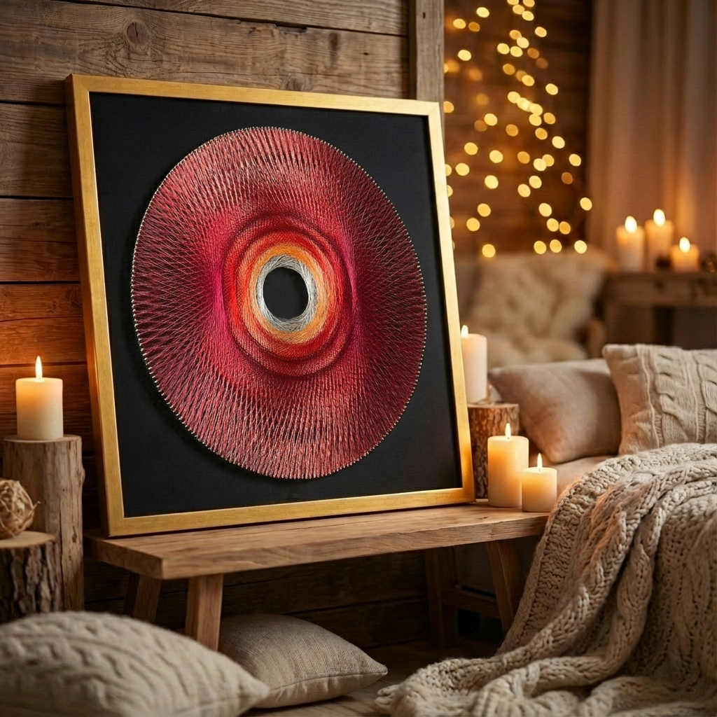 Набір String Art "Sunset" розмір 50х50 см