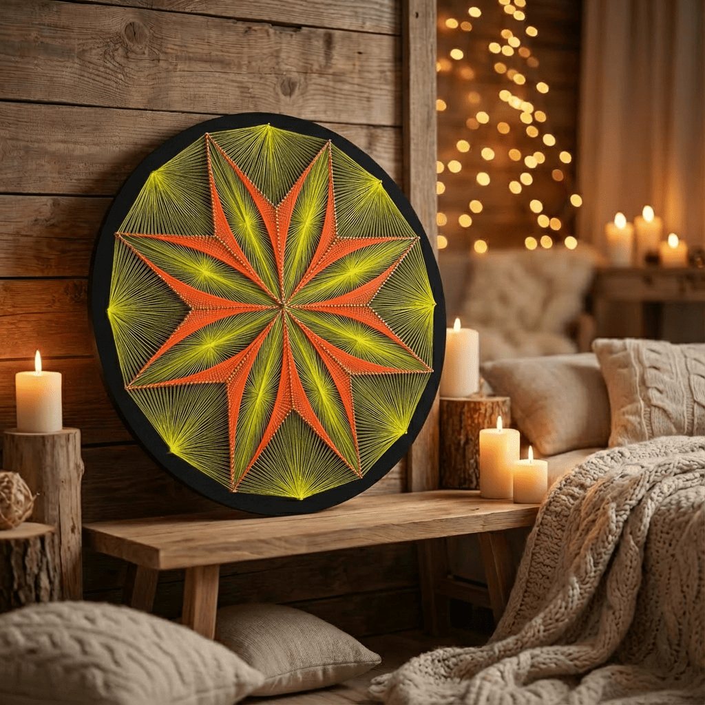 Набір String Art "Shining flower" розмір 50 см