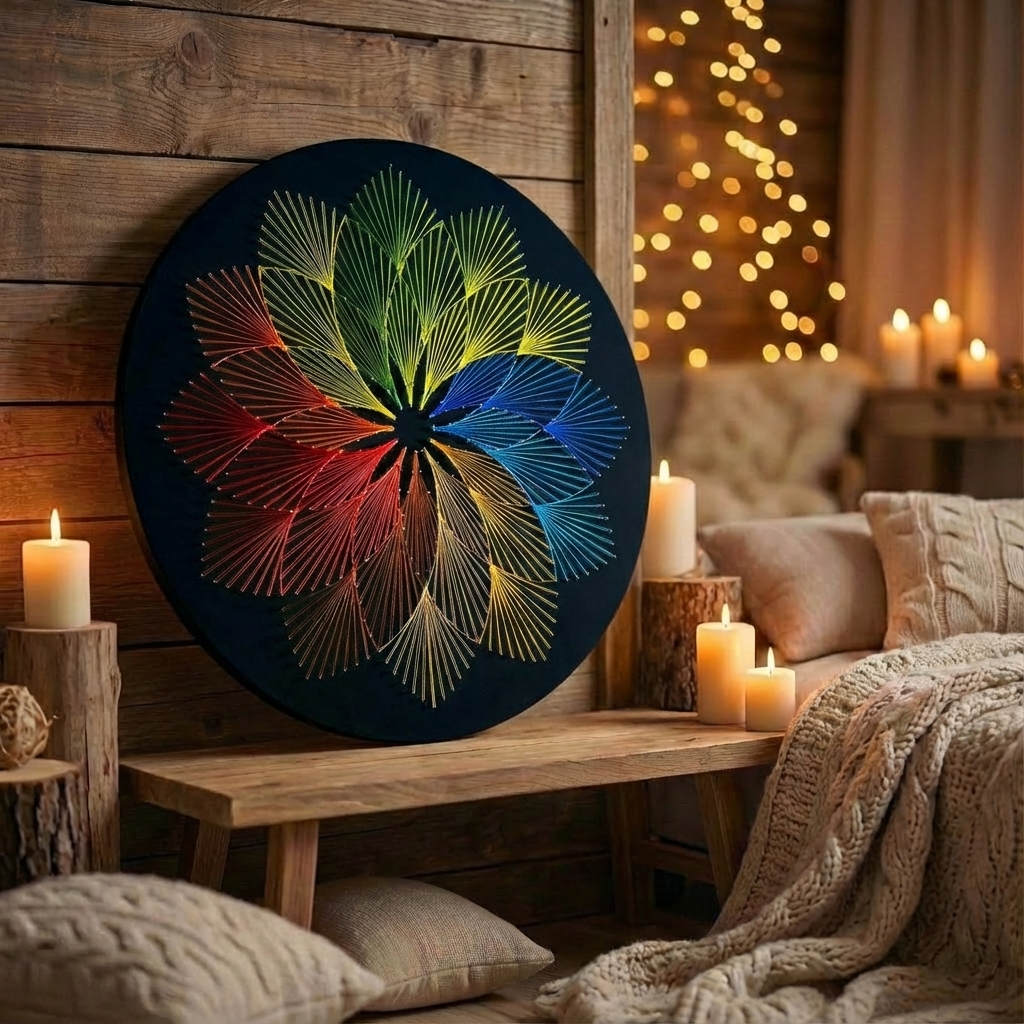 Набір String Art "Flower" розмір 50 см