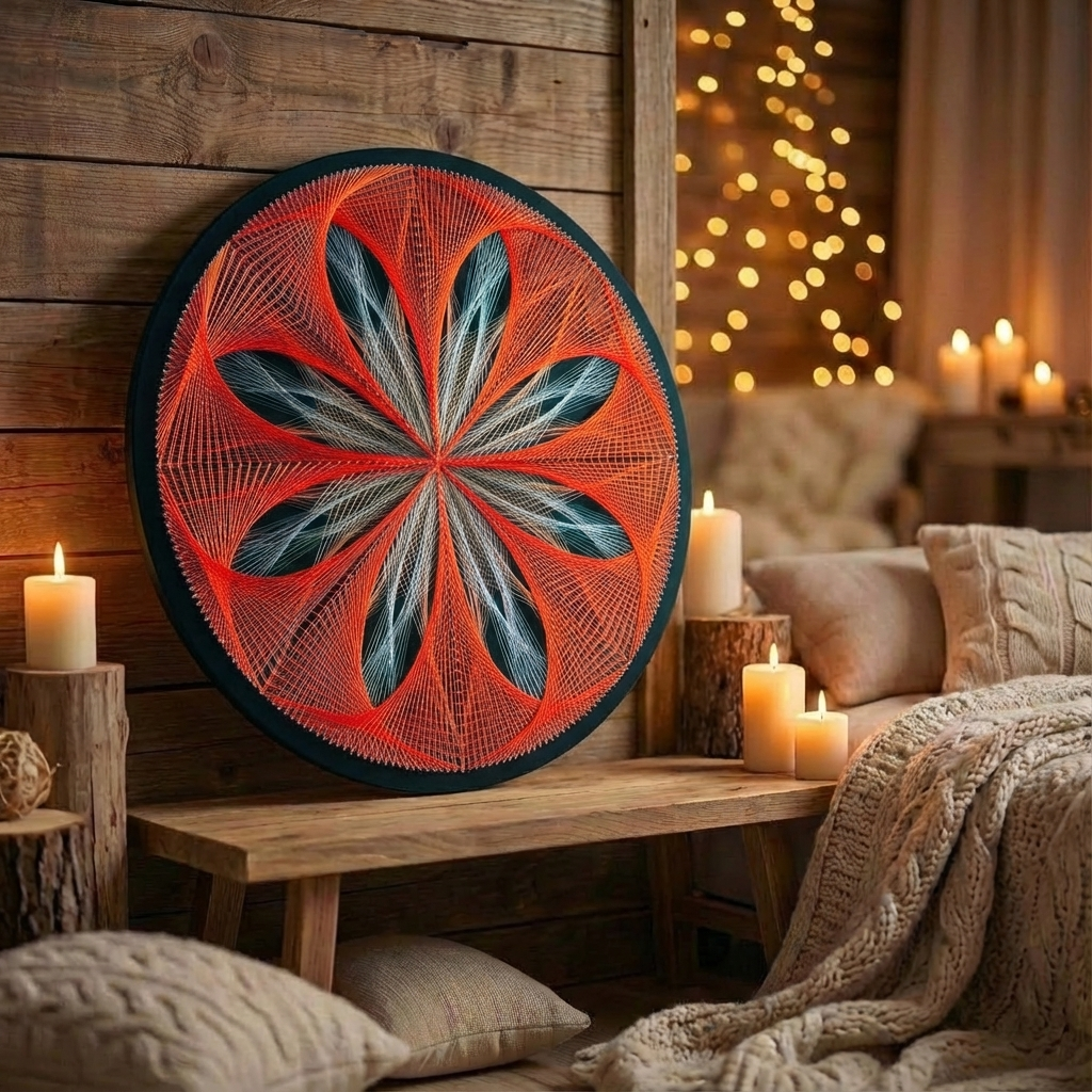 Набір String Art "Flower dreams" розмір 50 см